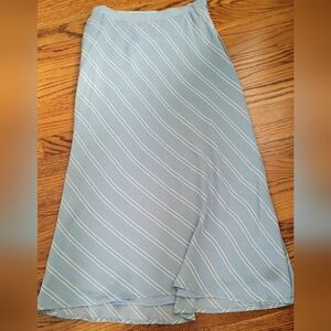 Vintage Ralph Lauren Blue Striped Skirt